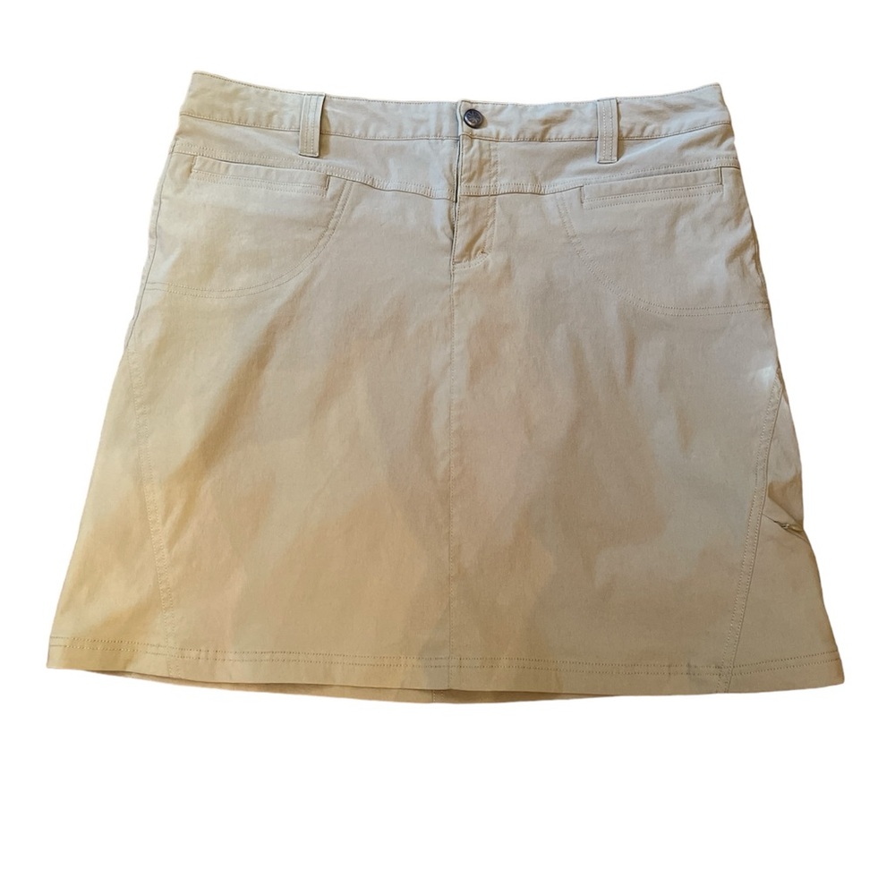 Athleta khaki skort